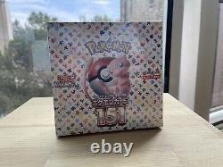 Pokemon Display 151 Booster Box SV2A Japanese Sealed New New Sealed