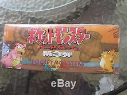 Pokemon Fossil Japanese Sealed Booster Box 60 Packs