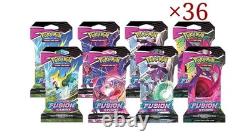 Pokemon Fusion Strike 36 Sleeved Booster Packs