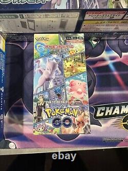 Pokemon GO Booster Box + Special Set + Card File Set Japanese Collection