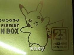 Pokemon Golden Box Japanese 25th Anniversary s8a-G Sword & Shield Factory Sealed