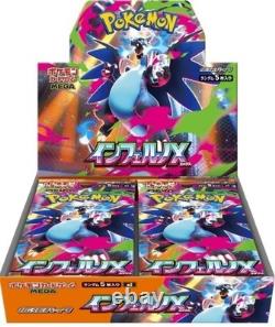 Pokemon Inferno X Booster Box Japanese No Shrink Japan
