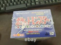 Pokemon JAPANESE XY Evolutions CP6 Booster Box Sealed 20th Anniversary Set 1st