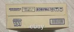 Pokemon Japanese 151 Booster Box Case (12) New Factory Sealed TCG US Seller sv2a