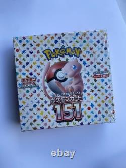 Pokemon Japanese 151 Booster Box New / Factory Sealed