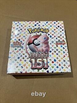 Pokémon Japanese 151 Set SV2A Sealed Booster Box New Sealed