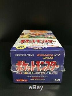 Pokemon Japanese 20th Anniversary CP6 Booster Box XY 1st Edition