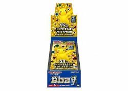 Pokemon Japanese 25th Anniversary Collection Booster Box 16 Packs S8a Sealed