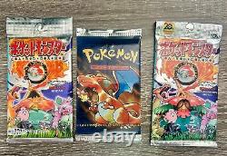 Pokemon Japanese Base Set And 20th Anniversary Booster, Spanish Base Set Booster