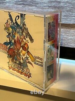 Pokémon Japanese CHAMPION ROAD sealed booster box with Acrylic Display Case