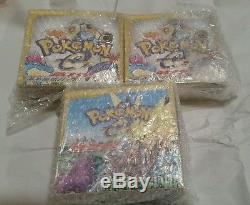 Pokemon Japanese Eseries 1 and Eseries 2 booster boxes 1st Edition