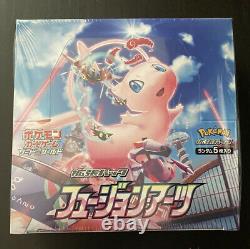 Pokemon Japanese Fusion Arts Strike Booster Box Sealed New S8 Mew SHIPS FROM USA