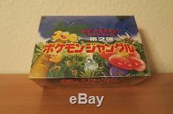 Pokemon Japanese Jungle Booster Box Sealed Mint Condition 1st Print 60 Packs