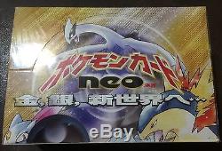 Pokemon Japanese Neo Genesis Factory Sealed Booster Box