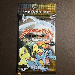 Pokemon Japanese Neo Genesis SEALED booster pack NEW
