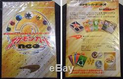 Pokemon Japanese Neo Genesis Set Booster Starter Deck Box/Pack Lugia