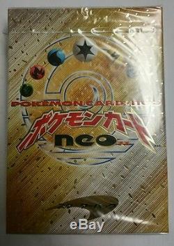 Pokémon Japanese Neo Genesis sealed starter Booster Pack deck random Rare Lugia