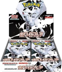 Pokemon Japanese SV11B SV11W Black Bolt-White Flare Booster Box Set withShrink-2