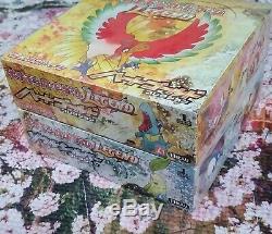 Pokemon Japanese Sealed 1st Heartgold Soulsilver LEGEND Booster Box x2 + Blister