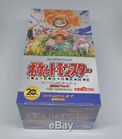 Pokemon Japanese Sealed Base Set CP6 Booster Box 1st Edition 20th Anniversary