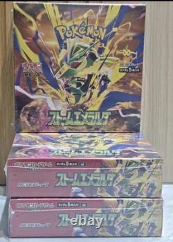 Pokemon Japanese Storm Emeralda Booster Box M6 Factory Sealed Mega Rayquaza