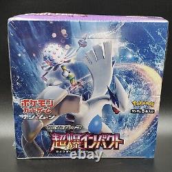 Pokemon Japanese Super Burst Impact SM8 Booster Box Sealed (Dented) US Seller