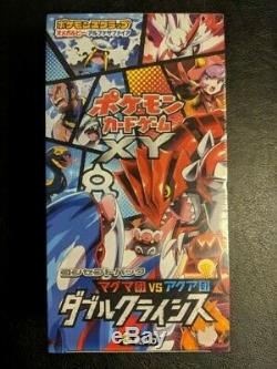 Pokemon Japanese Team aqua vs Team magma Double Crisis XY booster BOX 1st ed