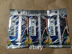 Pokemon Japanese card Base Set Booster Pack 1996 SEALED LOT of 3 PUNCHED OUT