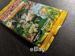 Pokemon Japanese first Edition Jungle Short Booster Pack, Very Rare Sealed