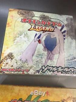 Pokemon LEGEND SOUL SILVER Heart gold L1 1st Edition Booster Box Rare japan