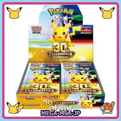 Pokemon MEGA 30th Celebration Booster Box M6a Japanese withshrink Sealed Ship Now