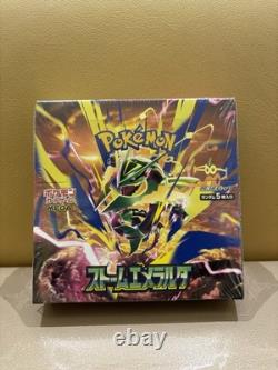 Pokemon MEGA Storm Emeralda Booster Box Factory Sealed Shrink Wrap JP