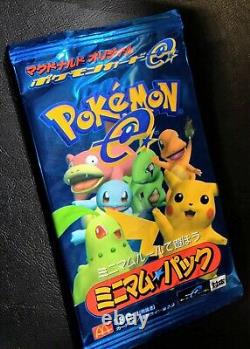 Pokemon McDonald's e Series Minimum Sealed Booster Pack in 6 Cards From Japan