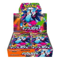 Pokemon Mega Inferno X Booster Box Japanese Sealed Factory Shrink M2