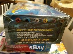 Pokemon Neo 3 Japanese Revelation Sealed Booster Box