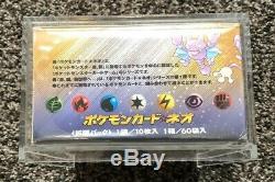 Pokemon Neo Genesis 1 Japanese Sealed Booster Box (60 Packs)