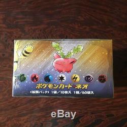 Pokemon Neo Genesis Booster Box Japanese Edition Gold Silver New World Rare 1999