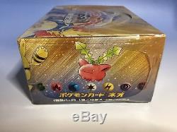 Pokemon Neo Genesis Booster Box Japanese Edition from 2002 New Very rea