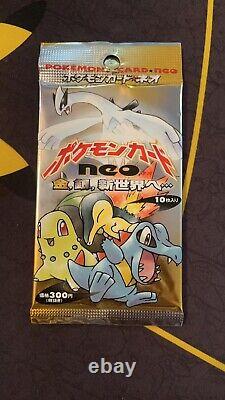 Pokemon Neo Genesis Booster Pack Vintage Japanese Edition Rare Sealed 2000