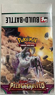 Pokemon Paldea Evolved Build and Battle Display Box 40 Booster Packs Sealed