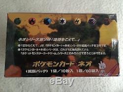 Pokemon Pocket Monsters Japanese Neo 2 Sealed Booster Box (Discovery) 60 Packs