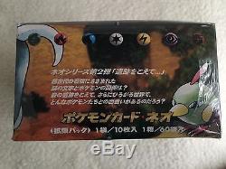 Pokemon Pocket Monsters Japanese Neo 2 Sealed Booster Box (Discovery) 60 Packs