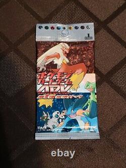 Pokemon Ruby VS Sapphire ADV 1st Edition Booster Pack Sealed Japanese