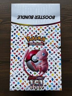 Pokemon Scarlet & Violet 151 Booster Bundle Factory Sealed DISPLAY! 10 Bundles