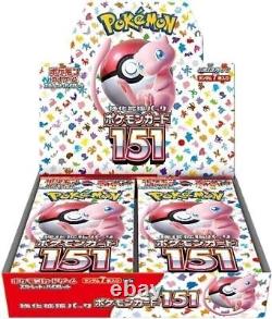 Pokemon Scarlet & Violet 151 Japanese Booster Box Factory Sealed US Seller New
