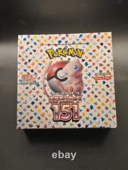 Pokémon Scarlet & Violet 151 Japanese Booster Box Sealed Factory With Shrink