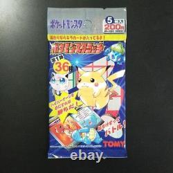 Pokemon Scratch Card Booster Pack unopened Tomy 1997 Very Rare