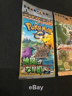 Pokemon Sky Ridge, No Place On The Map, Ex Sandstorm Booster Packs! Sealed