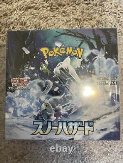 Pokemon Snow Hazard Booster Box Japanese