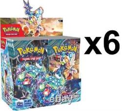 Pokemon Stellar Crown Booster Box CASE (6 Boxes) Brand New Factory Sealed